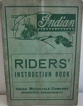 1948 Indian Riders Instruction Book alla modeller