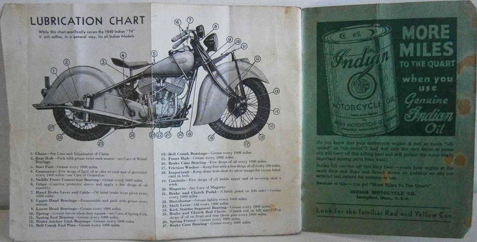 1948 Indian Riders Instruction Book alla modeller - 4