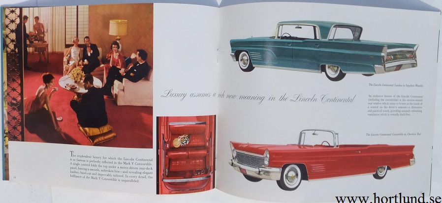 1960 Lincoln broschyr - 3
