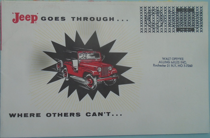 1958 Jeep broschyr