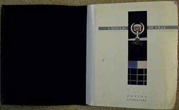 1990 Cadillac De Ville Owner's Manual