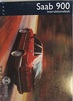 1997 SAAB 900 Instruktionsbok