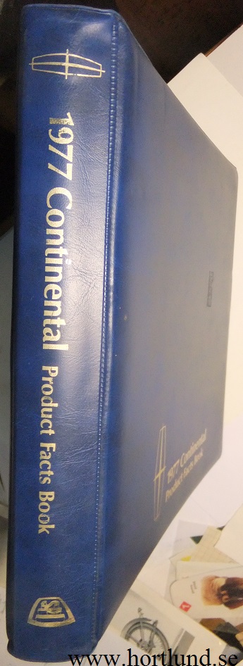 1977 Lincoln Product Facts Book - 3