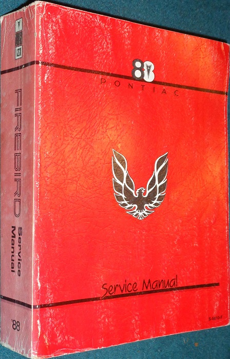 1988 Pontiac Firebird Service Manual