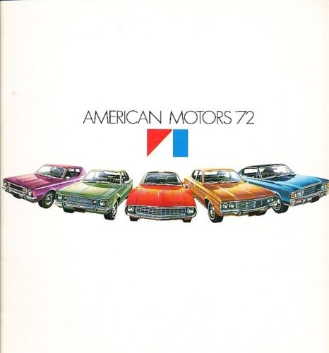 1972 AMC broschyr American Motors '72