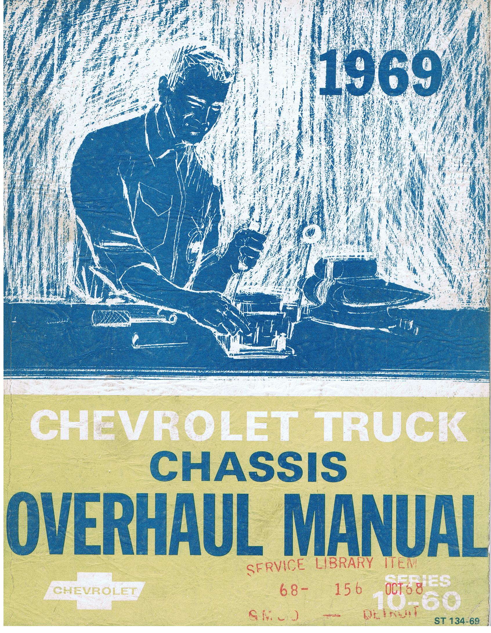 1969 Chevrolet Truck Chassis Overhaul Manual