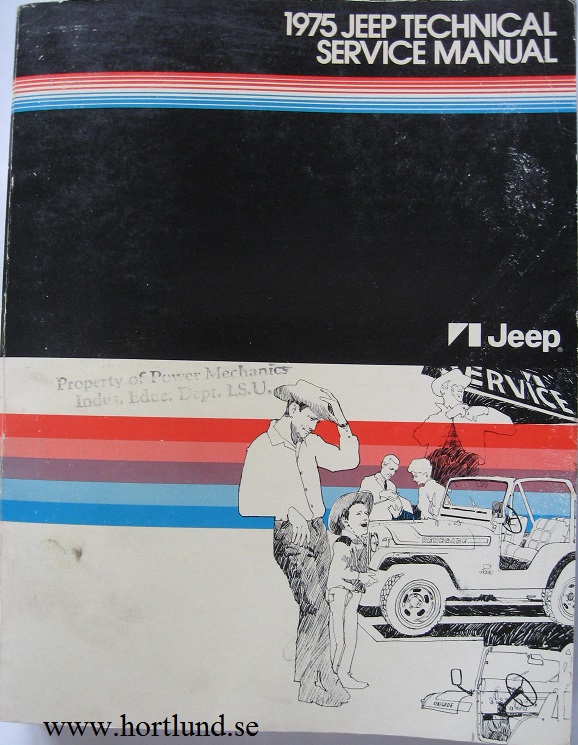1975 Jeep Technical Service Manual
