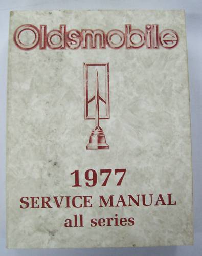 1977 Oldsmobile Chassis Service Manual alla modeller