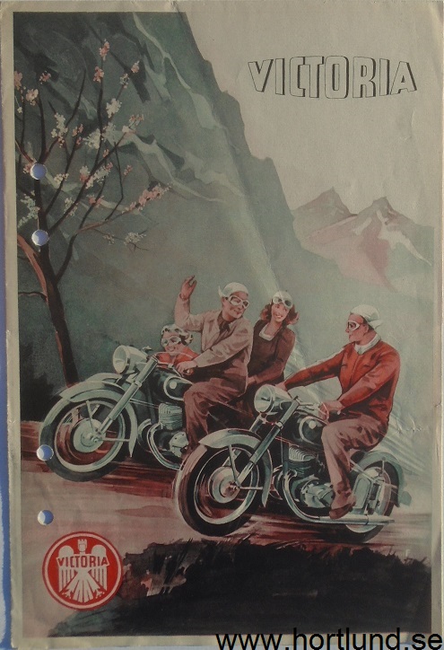 1953 Victoria Aero KR 26 broschyr svensk