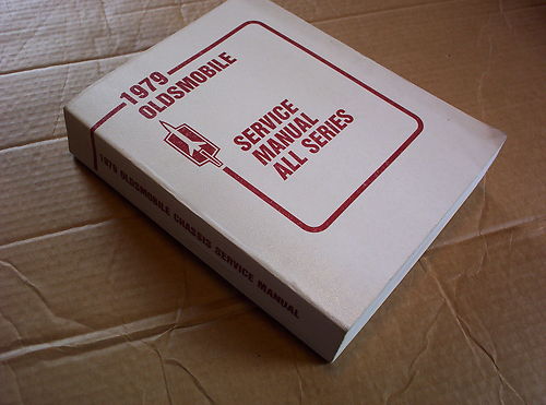 1979 Oldsmobile Chassis Service Manual alla modeller