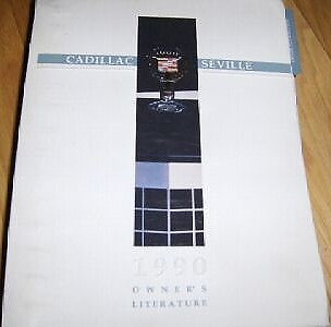 1990 Cadillac Seville Owner's Manual