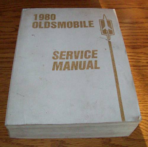 1980 Oldsmobile Chassis Service Manual