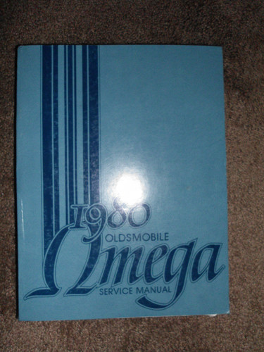 1980 Oldsmobile Omega Service Manual