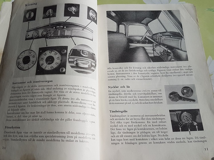 1949 GMC 100-600 Handbok svensk - 3