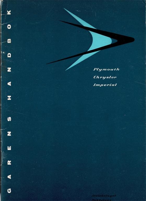 1957 Plymouth & Chrysler & Imperial Handbok svensk