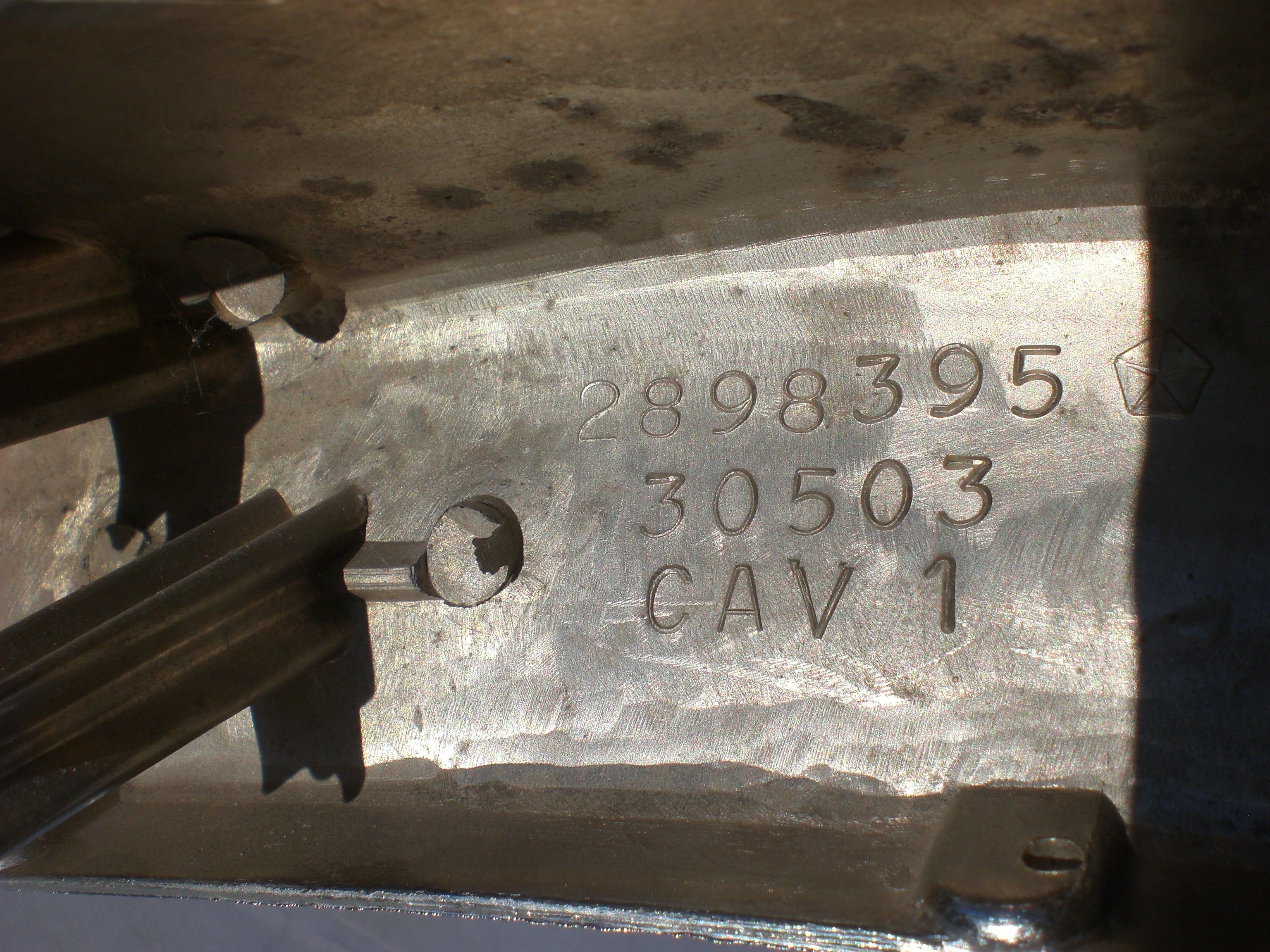 1969 Dodge Polara and Monaco New old stock original equipment left front Fender Extension for 1969 - 3