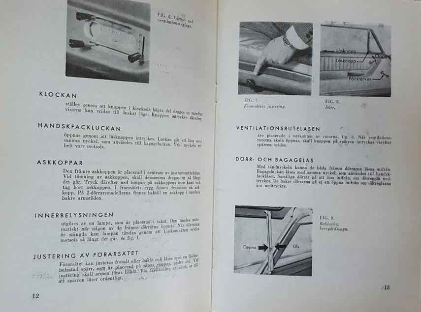 1960 Ford Instruktionsbok svensk - 4