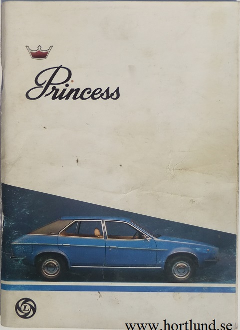 1977 Princess 1800 1800 HL Handbok