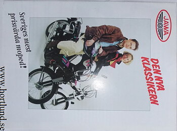 1992/1993 Jawa Moped broschyr