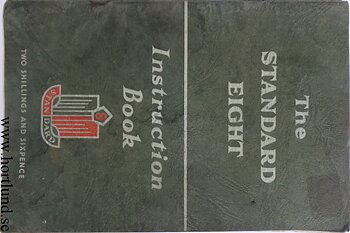 1954-55 Standard Eight Instruction Book