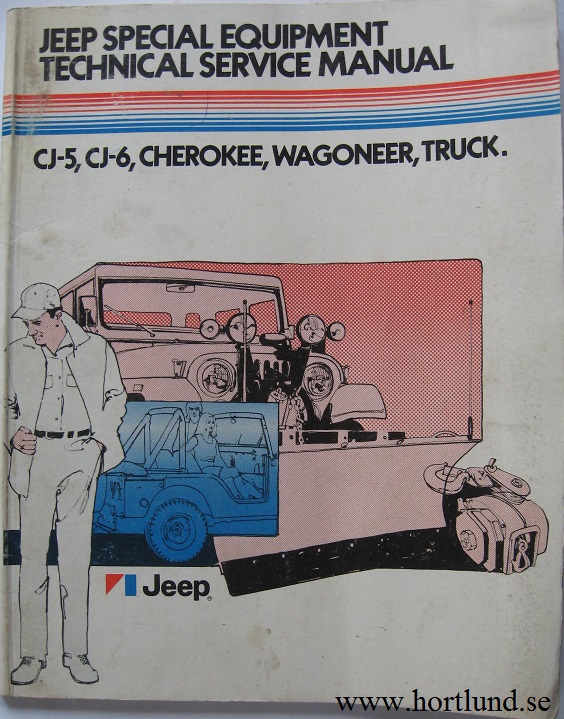 1976 Jeep Special Equipment Technical Service Manual