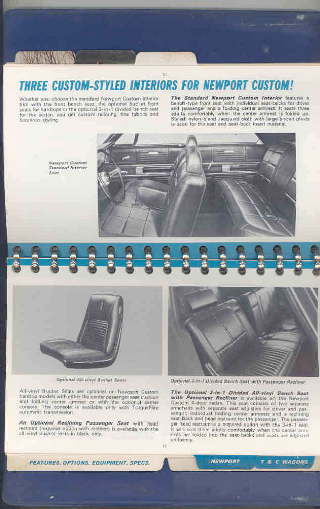 1968 Chrysler Data Book Dealer Album - 4