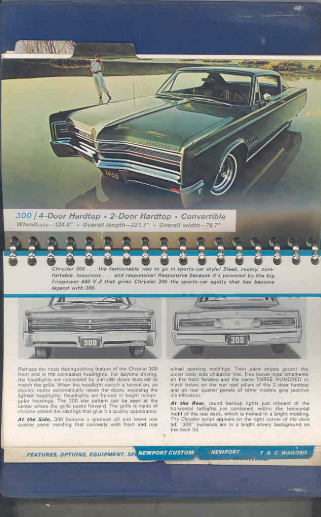 1968 Chrysler Data Book Dealer Album - 2