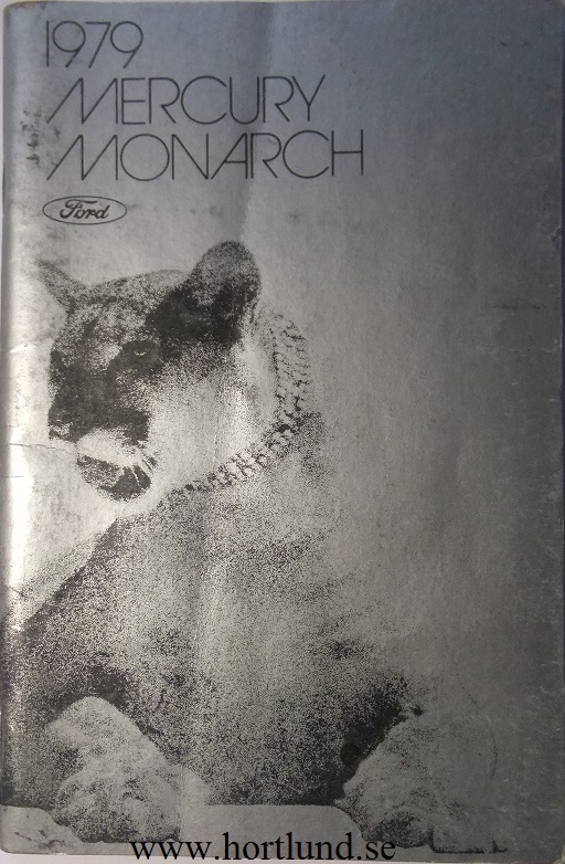 1979 Mercury Monarch Owners Manual