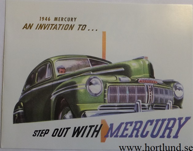 1946 Mercury broschyr