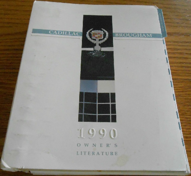 1990 Cadillac Brougham Owner's Manual