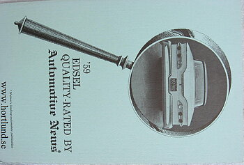 1959 Edsel broschyr Automotive News