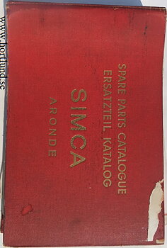 1964-1951 Simca Aronde Reservdelskatalog