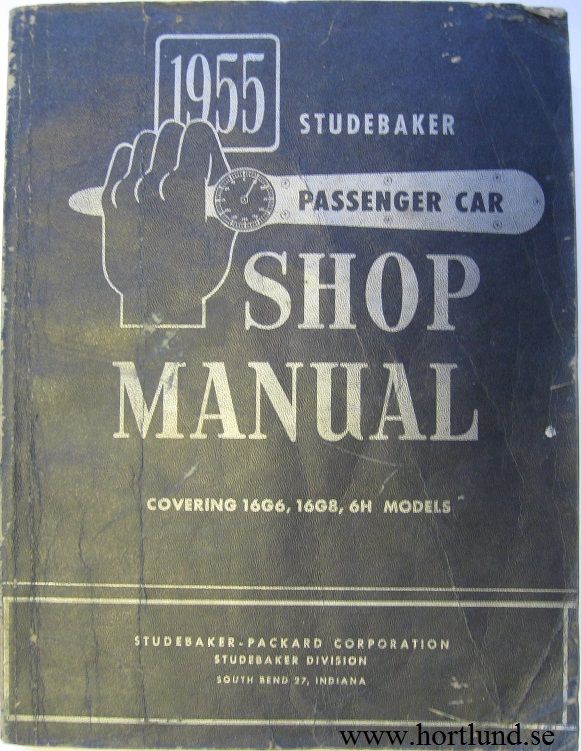 1955 Studebaker Shop Manual