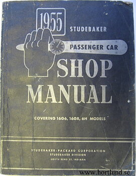 1955 Studebaker Shop Manual