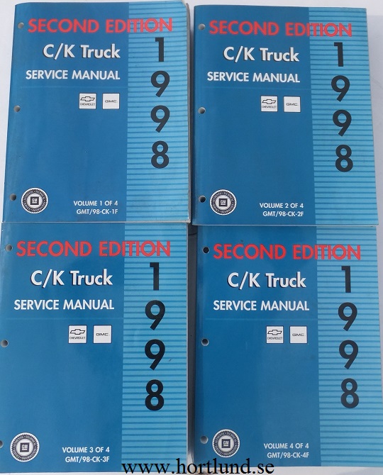 1998 Chevrolet & GMC C/K Truck Service Manual - 2