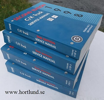 1998 Chevrolet & GMC C/K Truck Service Manual