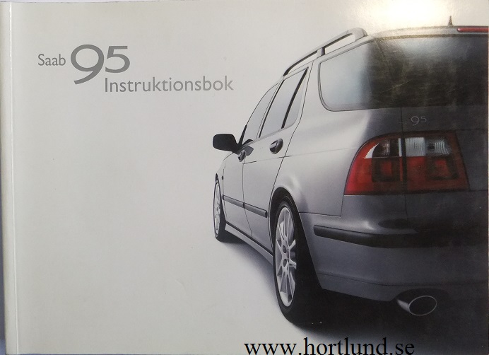 2002 SAAB 9-5 Instruktionsbok