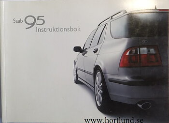 2002 SAAB 9-5 Instruktionsbok