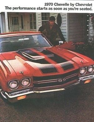 1970 Chevrolet Chevelle broschyr
