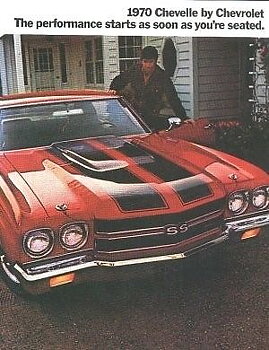 1970 Chevrolet Chevelle broschyr