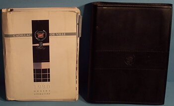 1990 Cadillac De Ville Owner's Manual