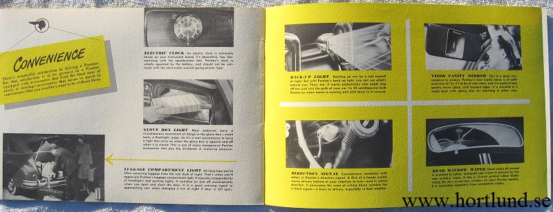 1948 Pontiac Accessories tillbehörsbroschyr - 2