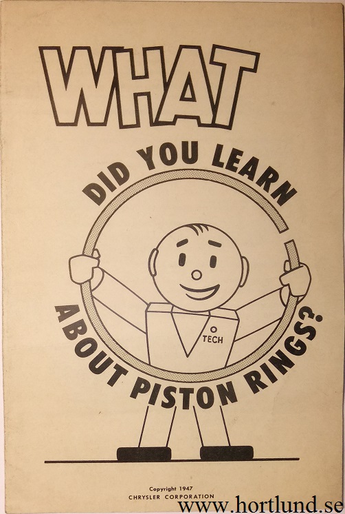 1947 MoPar Piston Rings