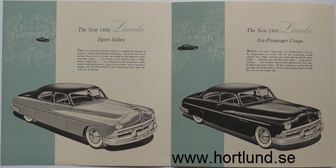 1950 Lincoln broschyr, Nothing could be... - 2