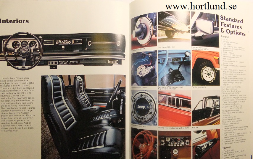 1981 Jeep Pickup broschyr - 4