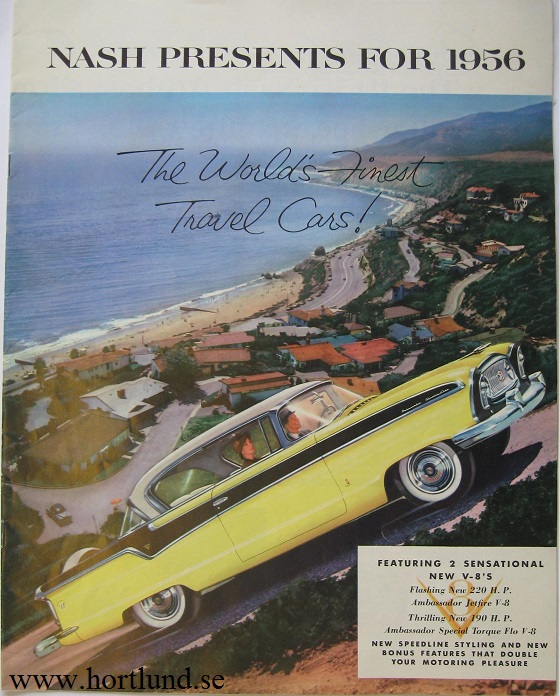 1956 Nash broschyr The World's Finest... typ 2