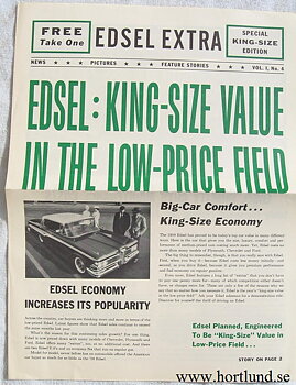 1959 Edsel Extra King-Size Edition