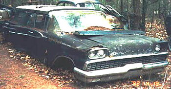 1959 Mercury Voyager 4d Stationwagon