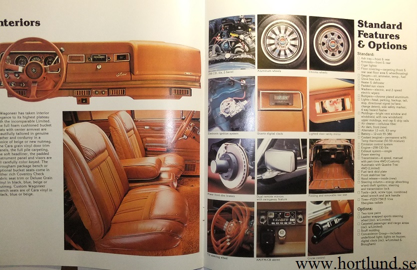 1981 Jeep Wagoneer broschyr - 4