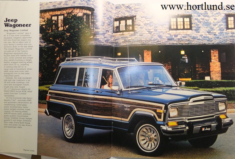 1981 Jeep Wagoneer broschyr - 3